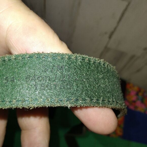 Meri Meri Children's Small Green Leather Snake Belt - Picture 9 of 9